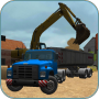 icon Construction Truck 3D: Sand