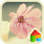 icon autumn flower